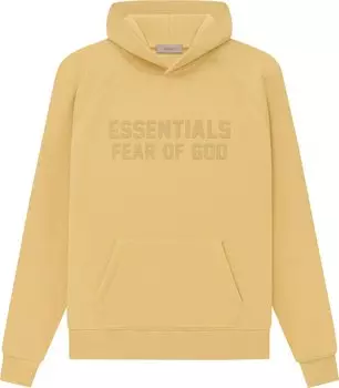 Худи Fear of God Essentials Hoodie 'Light Tuscan', желтый