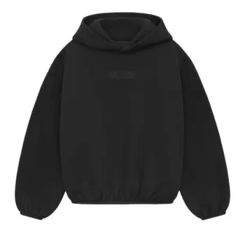 Худи Fear of God Essentials Kids Hoodie, черный