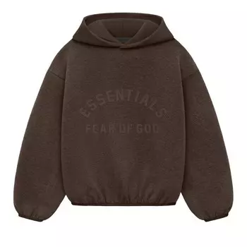 Худи Fear of God Essentials Kids Hoodie, цвет Wood/Heather Wood