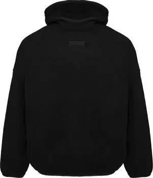 Худи Fear of God Essentials Pullover 'Jet Black', черный