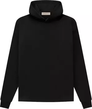 Худи Fear of God Essentials Relaxed Hoodie 'Stretch Limo', черный
