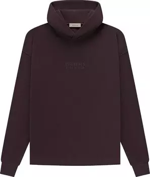 Худи Fear of God Essentials Relaxed Hoodie Plum, коричневый