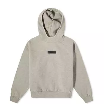 Худи Fear Of God Essentials Spring Kids Tab, цвет Dark Heather Oatmeal