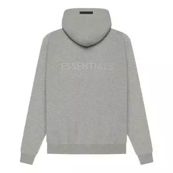 Худи Fear of God Essentials SS21 Pullover Hoodie 'Dark Heather Oatmeal', бежевый