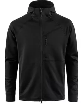 Худи Fjllrven Abisko Grid Fleece Hoodie, черный