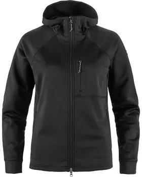 Худи Fjllrven Abisko Grid Fleece Hoodie W, черный