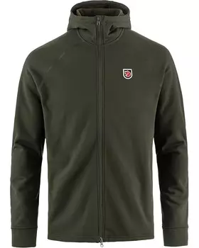 Худи Fjllrven Expedition Fleece Hoodie, цвет Deep Forest