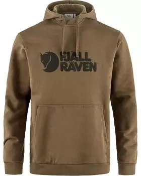 Худи Fjllrven Fjallraven Logo Hoodie, цвет Wood Brown