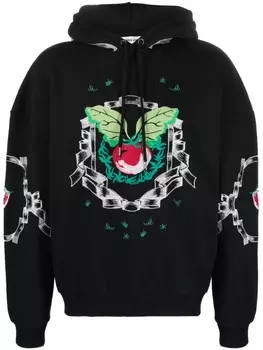 Худи Flying из органического хлопка Henrik Vibskov, черный