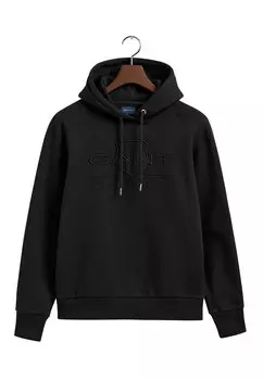 Худи GANT, черный
