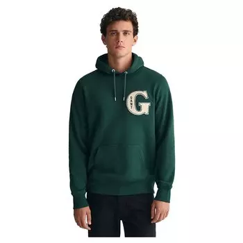 Худи Gant G Graphic, зеленый