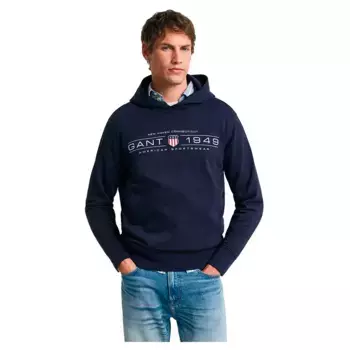Худи Gant Graphic 2044014, синий