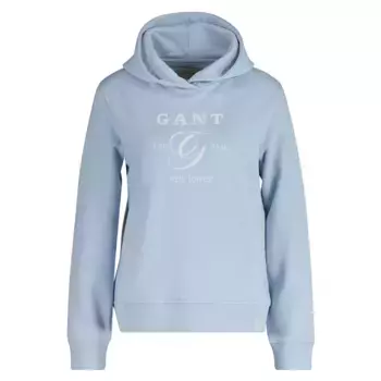 Худи Gant Graphic, синий