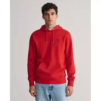 Худи Gant Logo Script, красный