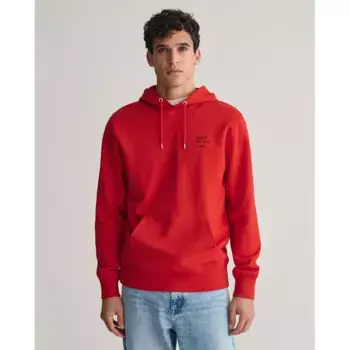 Худи Gant Logo Script, красный