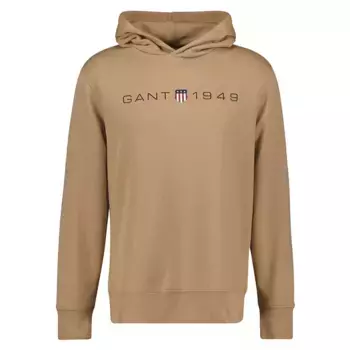 Худи Gant Printed Graphic, бежевый