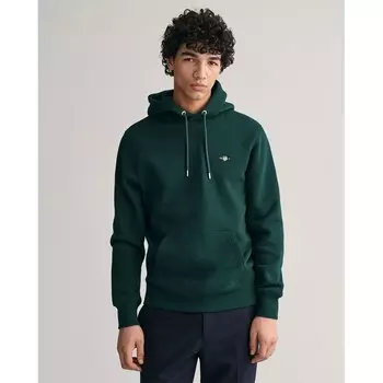 Худи Gant Reg Shield, зеленый