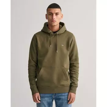 Худи Gant Reg Shield, зеленый