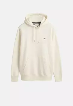 Худи GANT Shield Hoodie, светлый беж