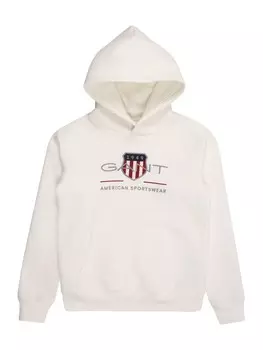 Худи GANT Sweatshirt, белый