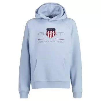 Худи GANT Sweatshirt, синий