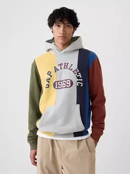 Худи GAP, цвет hellgrau/khaki/bordeaux