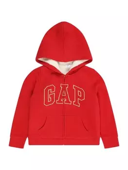 Худи GAP Zip-Up Hoodie, красный