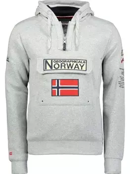 Худи Geographical Norway, серый
