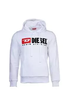 Худи Ginn с логотипом Diesel, белый