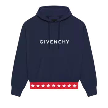 Худи Givenchy Boxy Fit 'Deep Blue', синий