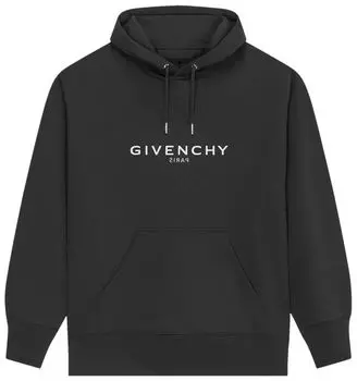 Худи Givenchy Logo Print Hoodie 'Charcoal', серый