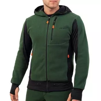 Худи Graff Outdoor Fleece Fleece, зеленый