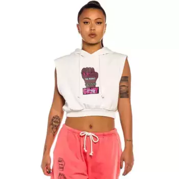 Худи Grimey Day Dreamer short sleeve, розовый