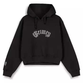 Худи Grimey Saoirse Cropped, черный