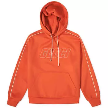 Худи Gucci Logo Neoprene, цвет Coral