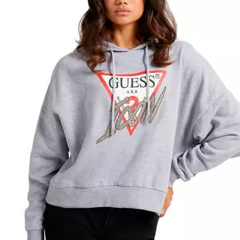 Худи Guess ICONIC, серый