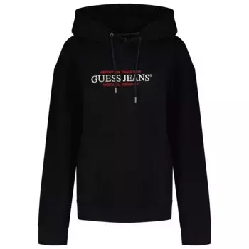 Худи Guess Jeans Gj Reg America Trad, черный