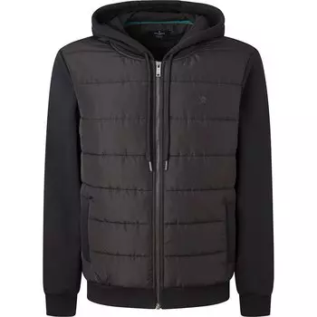 Худи Hackett Quilt Front, черный
