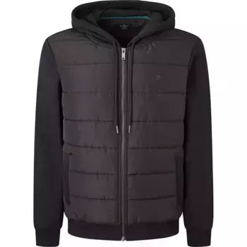 Худи Hackett Quilt Front, черный