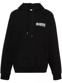 Худи Hank Back Circle Flower ARTE, черный