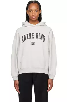 Худи Harvey Anine Bing, серый