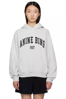 Худи Harvey Anine Bing, серый