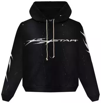 Худи Hellstar HStar Hoodie 'Black', черный