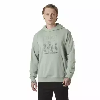 Худи Helly Hansen Core Graphic, зеленый