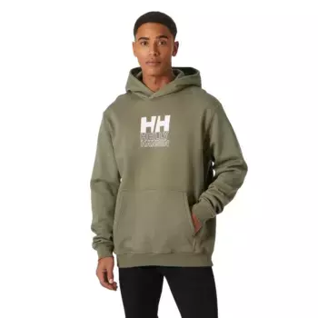 Худи Helly Hansen Graphic, зеленый