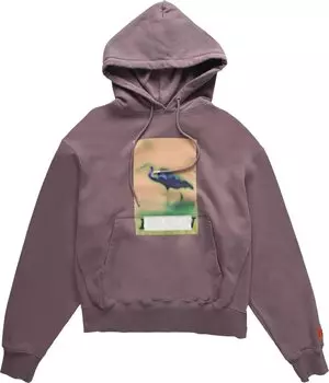 Худи Heron Preston Heron Censored Hoodie 'Grey/Yellow', серый