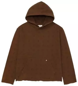 Худи Honor The Gift Raw Edge Hoodie 'Brown', коричневый