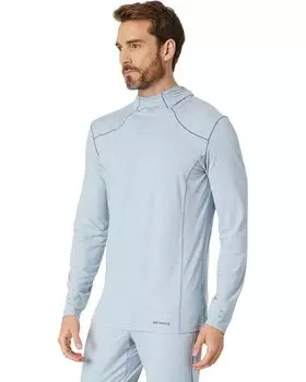 Худи Hot Chillys Clima-Tek, цвет Ashley Blue Heather