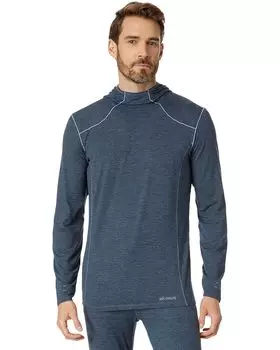 Худи Hot Chillys Clima-Tek, цвет Nightfall Heather