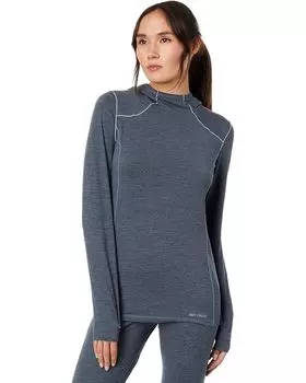 Худи Hot Chillys Clima-Tek, цвет Nightfall Heather